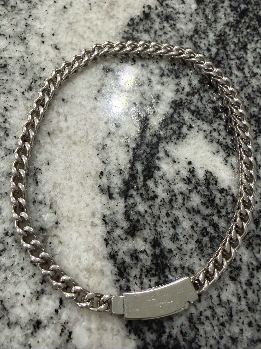 Men’s Steel Rope Chain Bracelet - Picture 2 of 4